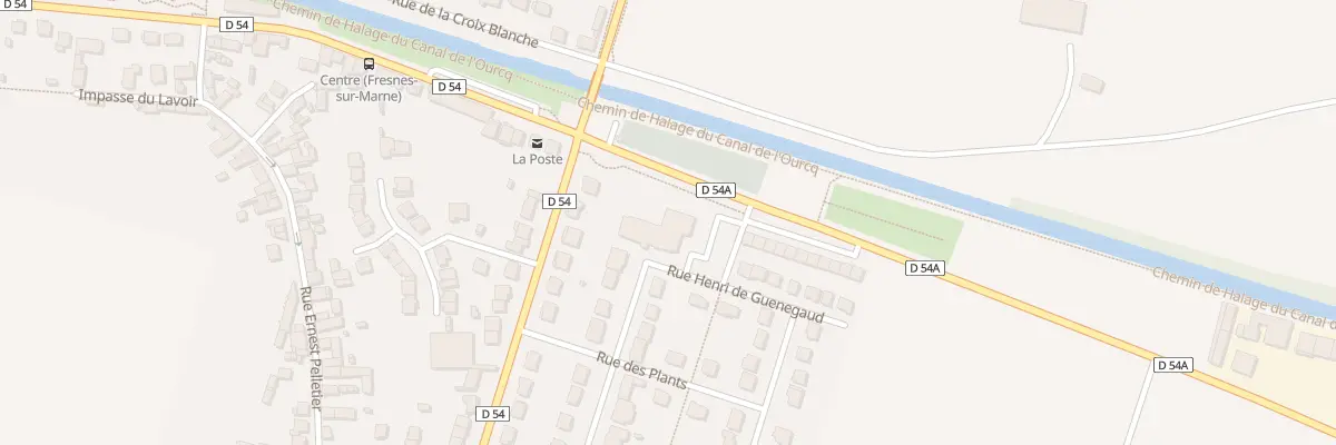 Plan du 66 Rue de l’Ourcq à Fresnes-sur-Marne