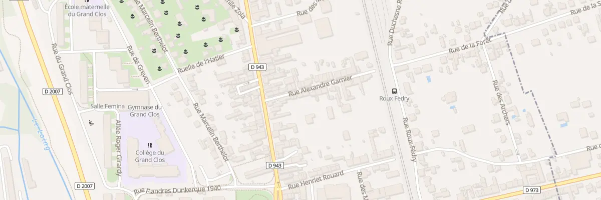 Plan du 8B Rue Alexandre Garnier à Montargis
