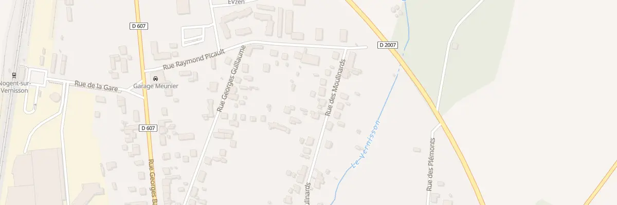 Plan du 5352 Rue des Moulinards à Nogent-sur-Vernisson