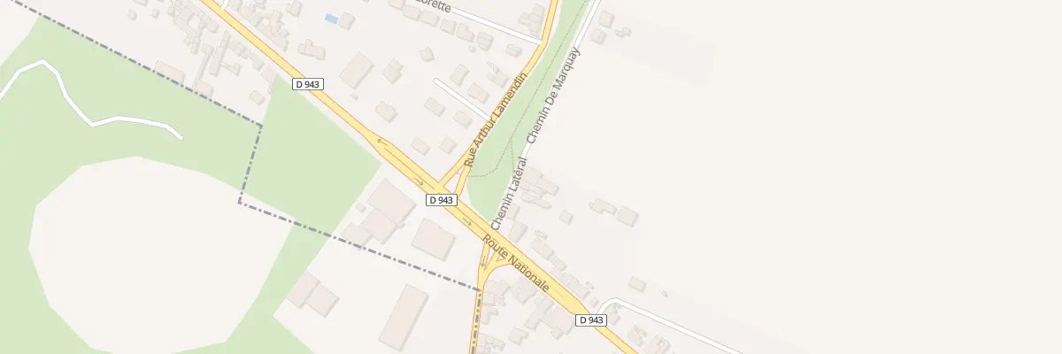 Plan du 7A Che Latéral à Vermelles