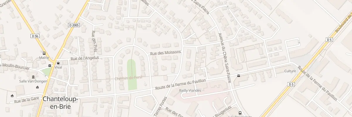 Plan du 6 Rue des Moissons à Chanteloup-en-Brie