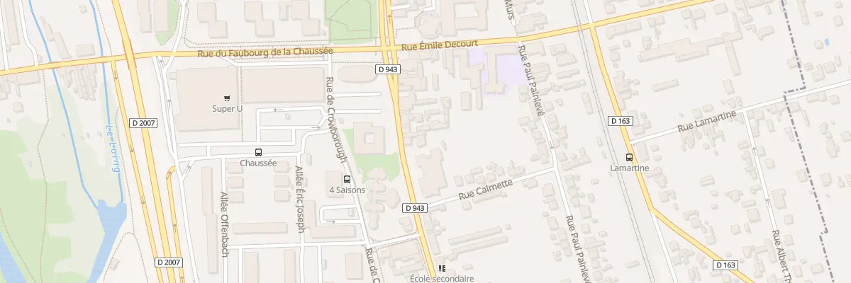 Plan du 29 Rue Deportes Internes Resistan à Montargis