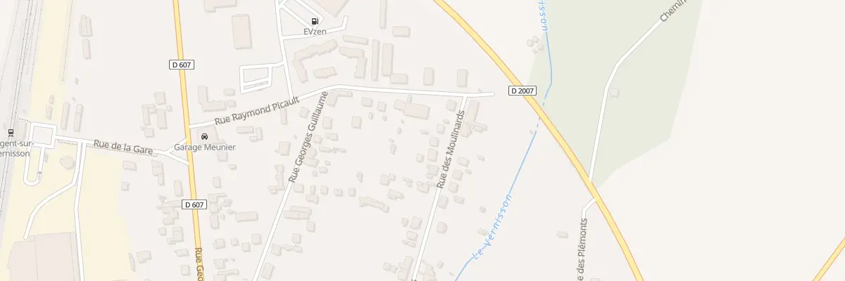 Plan du 63 Rue des Moulinards à Nogent-sur-Vernisson