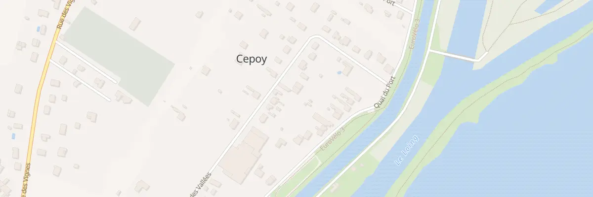 Plan du 8 Rue des Vallées à Cepoy