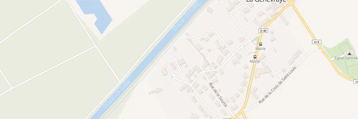 Plan du 18B Rue du Bourg à La Genevraye
