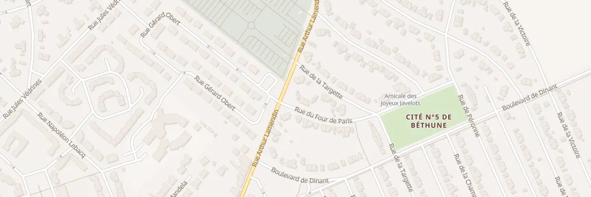 Plan du 18 Rue du Four de Paris à Grenay