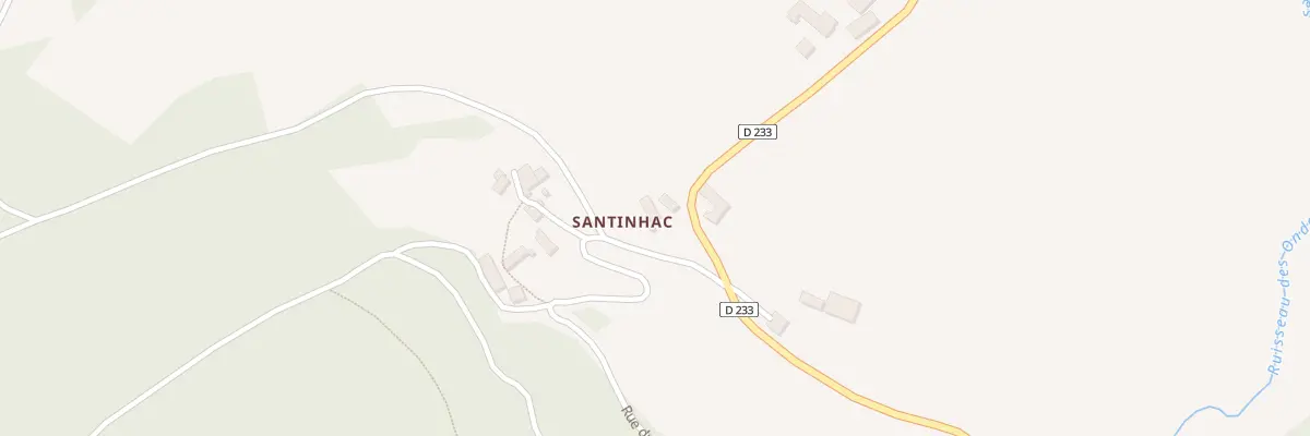 Plan du 5002 Santinhac à Saint-Symphorien-de-Thénières
