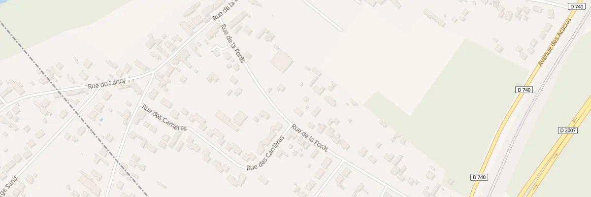 Plan du 11 Rue de la Forêt à Cepoy