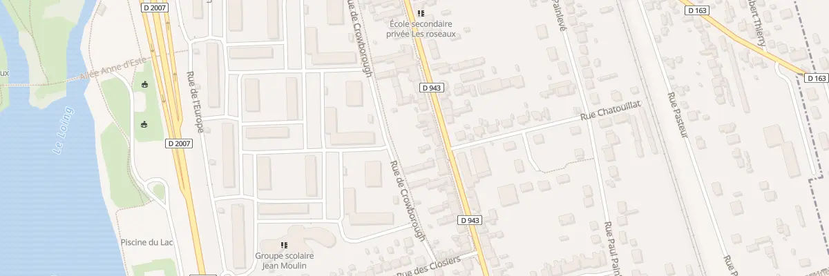 Plan du 106 Rue Deportes Internes Resistan à Montargis