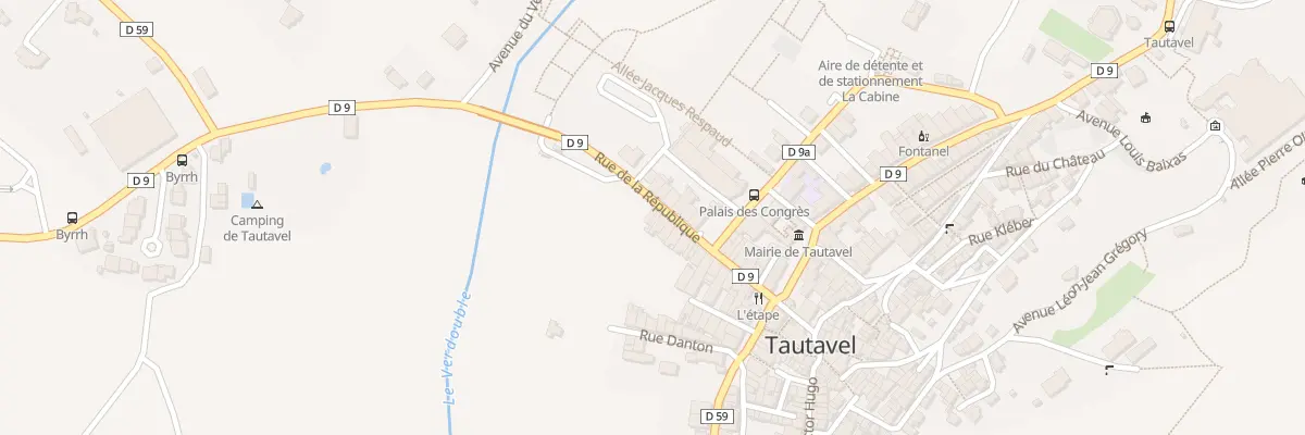 Plan du 29 Rue de la République à Tautavel