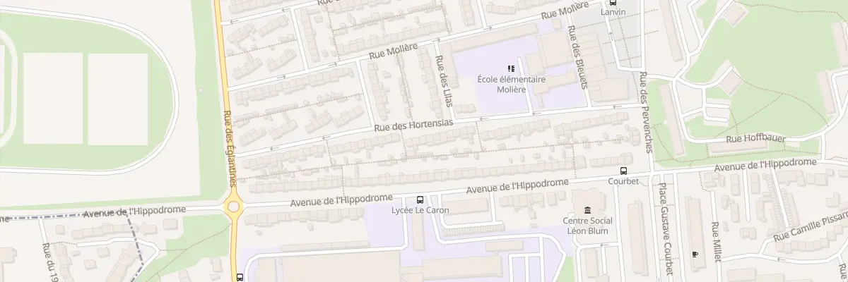 Plan du 55 Rue des Hortensias à Arras