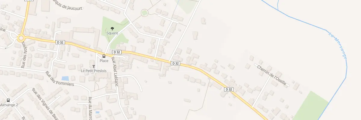 Plan du 21 Rue de Châtres à Presles-en-Brie