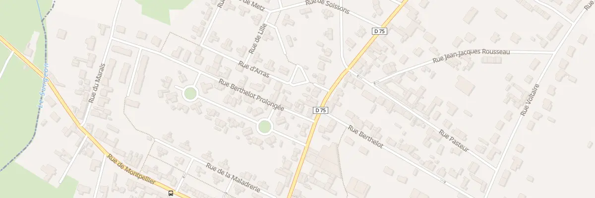 Plan du 21 Rue Raoul Briquet à Vermelles