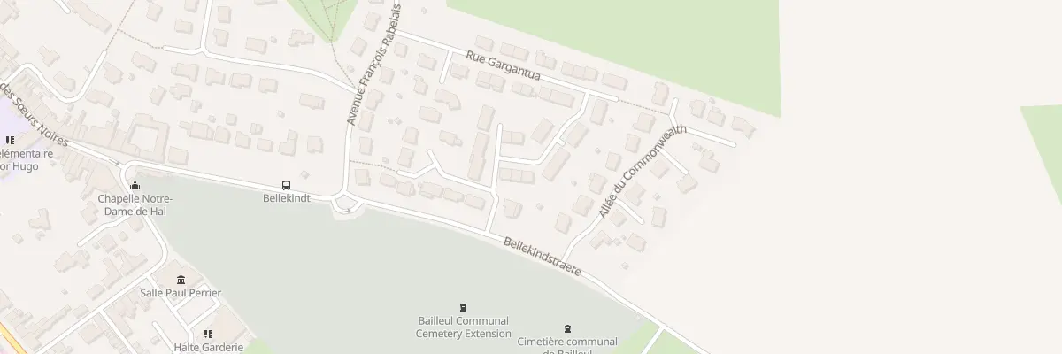 Plan du 8 Rue Gargantua à Bailleul
