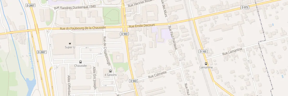 Plan du 17 Rue Deportes Internes Resistan à Montargis