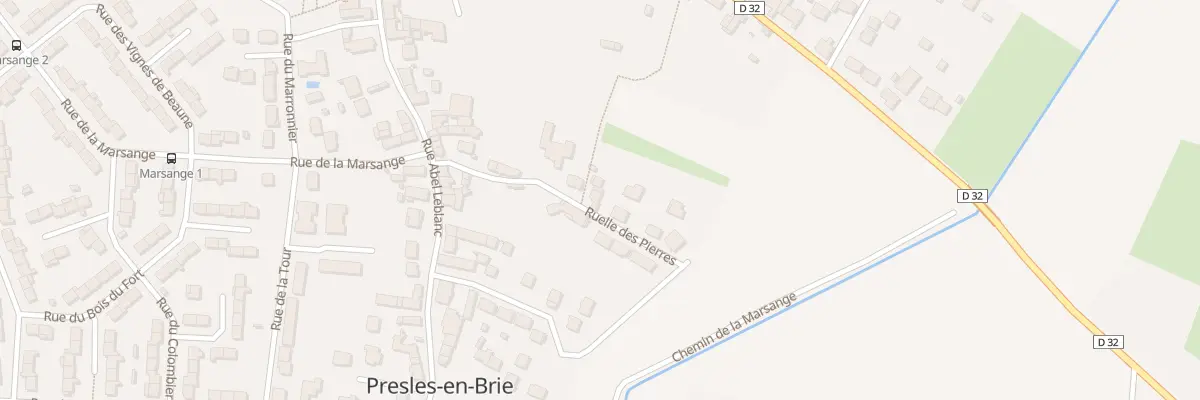 Plan du 15 Rle des Pierres à Presles-en-Brie