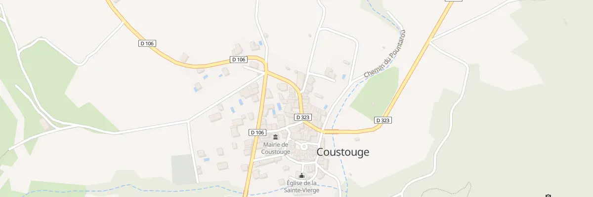 Plan du 5 Rte de Fontjoncouse à Coustouge