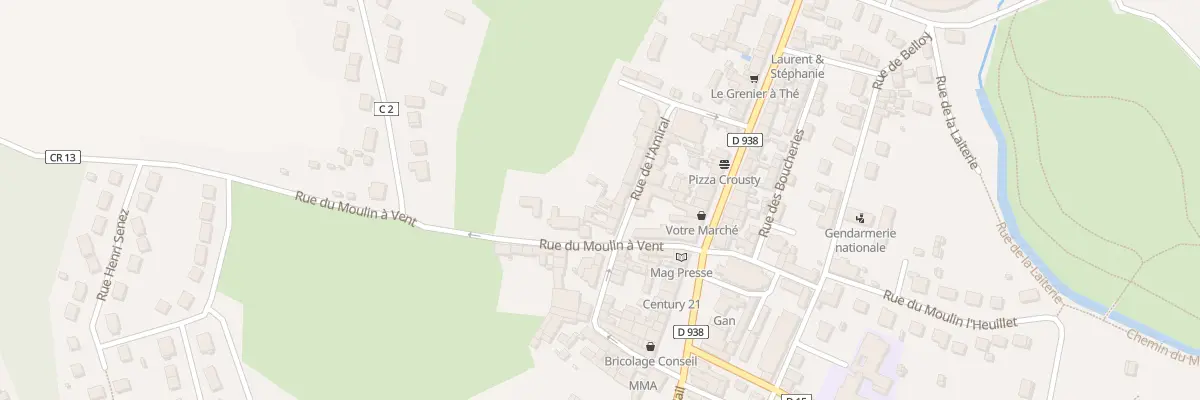 Plan du 161 Rue de l’Amiral à Ressons-sur-Matz