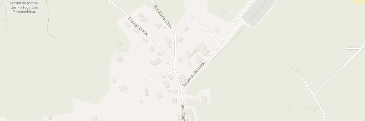 Plan du 28 Rue Pierre Cloix à Montigny-sur-Loing