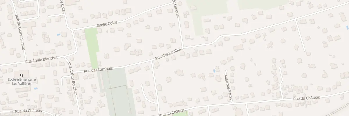 Plan du 22 Rue des Lambuis à Dampmart