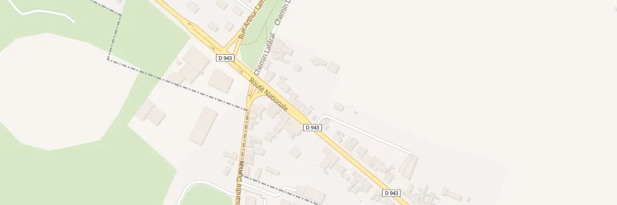 Plan du 173 Rte Nationale à Vermelles