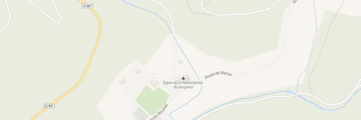 Plan du 5088F La Vignasse à Rieussec