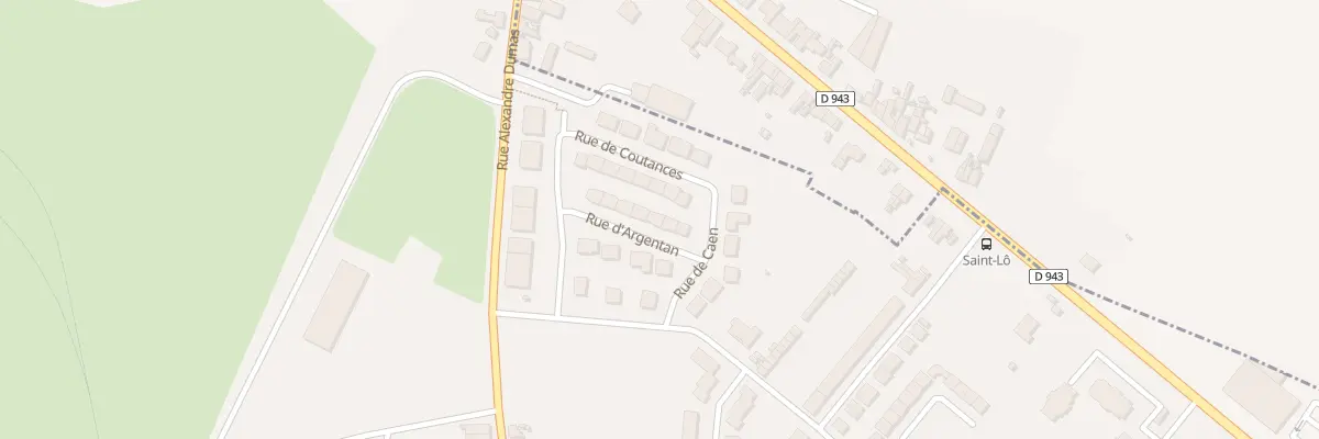 Plan du 11 Rue d’Argentan à Mazingarbe