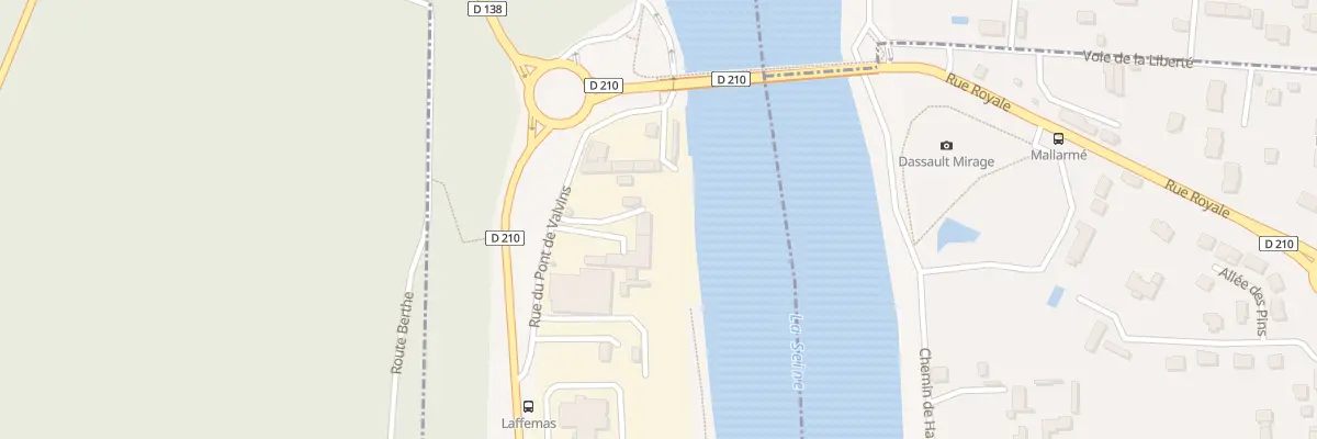 Plan du 14 Rte de Valvins à Samois-sur-Seine