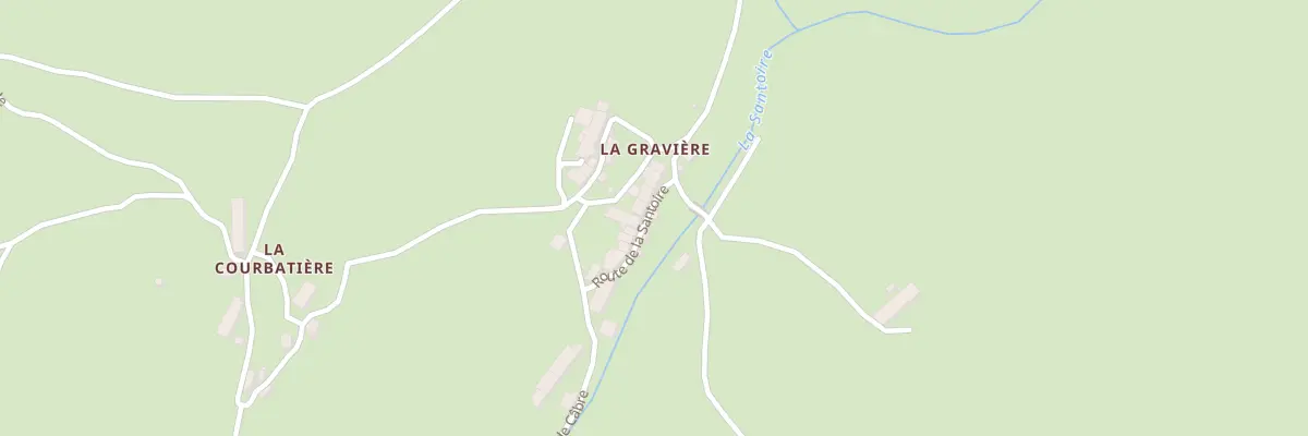 Plan du 6005 La Graviere à Lavigerie