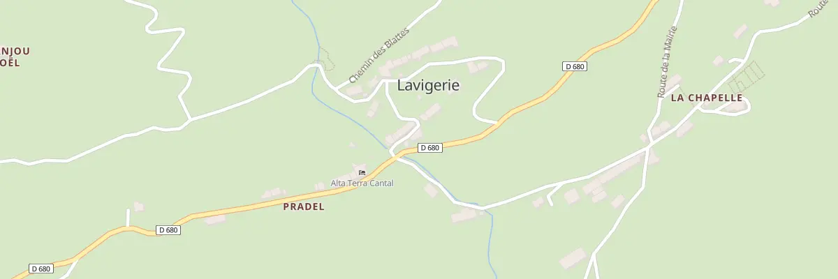 Plan du 5031 Le Bourg à Lavigerie