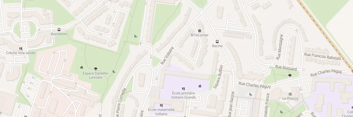 Plan du 4 Rue Condorcet à Arras