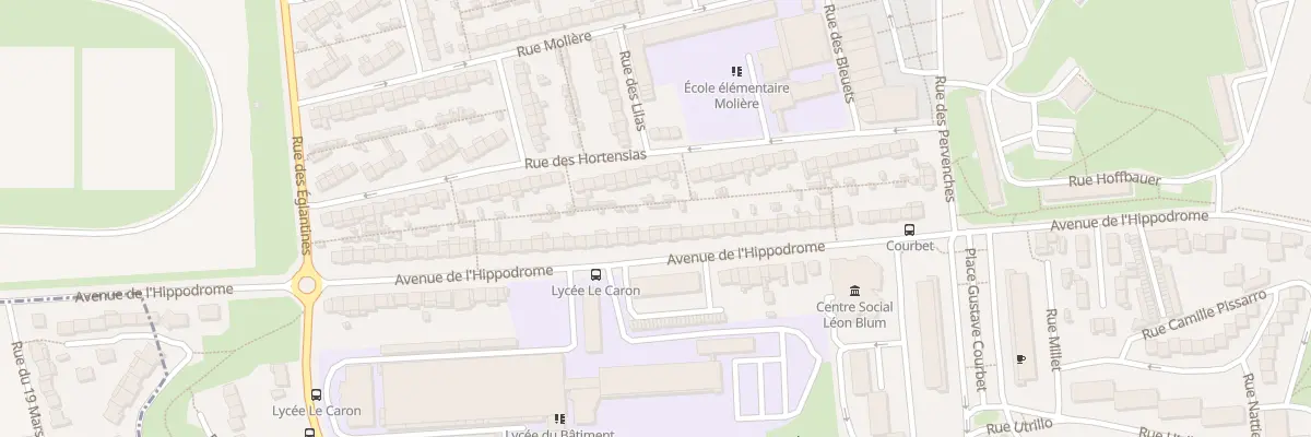 Plan du 48 Av de l’Hippodrome à Arras