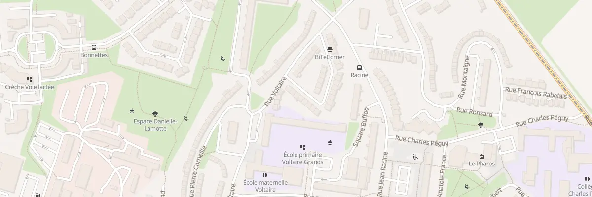 Plan du 6 Rue Condorcet à Arras