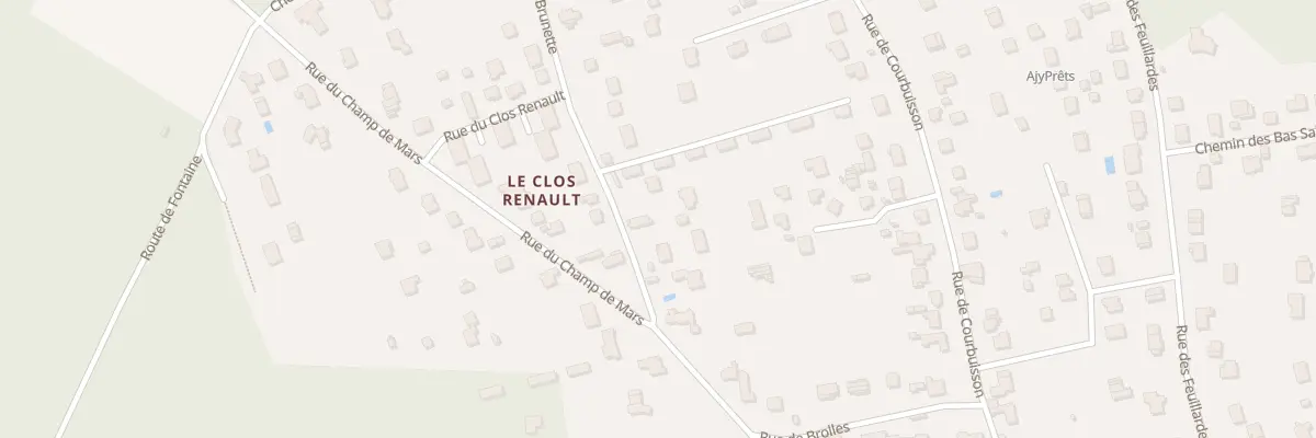 Plan du 8 Rue de la Brunette à Samois-sur-Seine