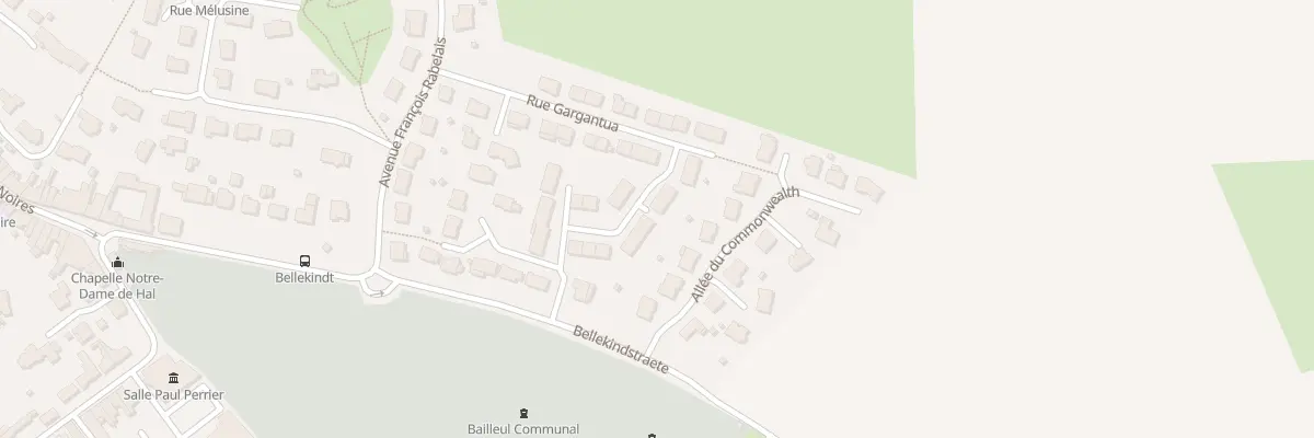 Plan du 14 Rue Gargantua à Bailleul