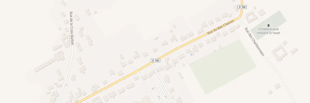 Plan du 40 Rue du Bas Chemin à Richebourg