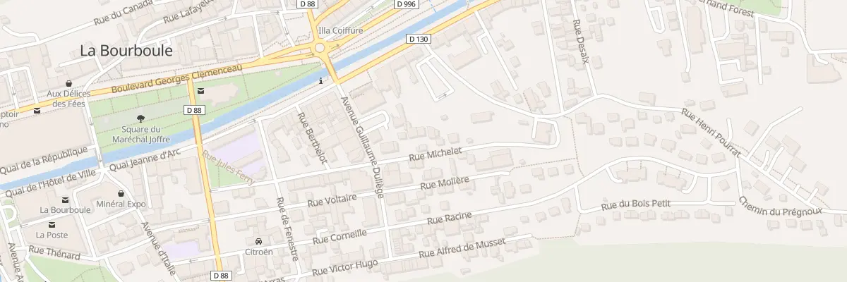 Plan du 51 Rue Michelet à La Bourboule