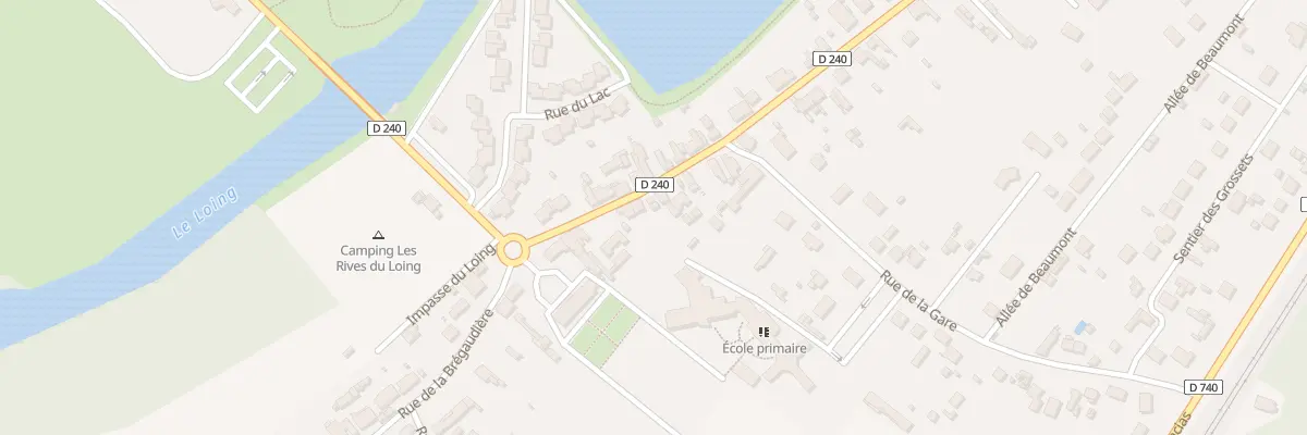 Plan du 8 Rue de la Pierre aux Fées à Cepoy