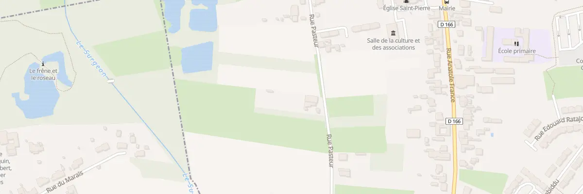Plan du 22 Rue Pasteur à Cuinchy