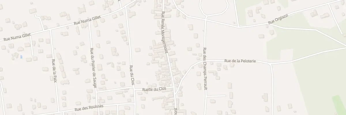 Plan du 88 Rue Renée Montgermont à Montigny-sur-Loing