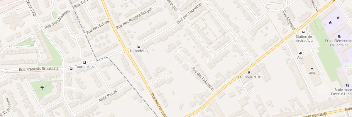 Plan du 9 Rue des Palombes à Arras