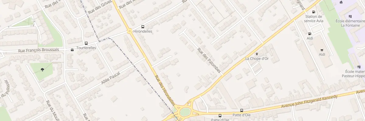 Plan du 94 Rue Georges Auphelle à Arras