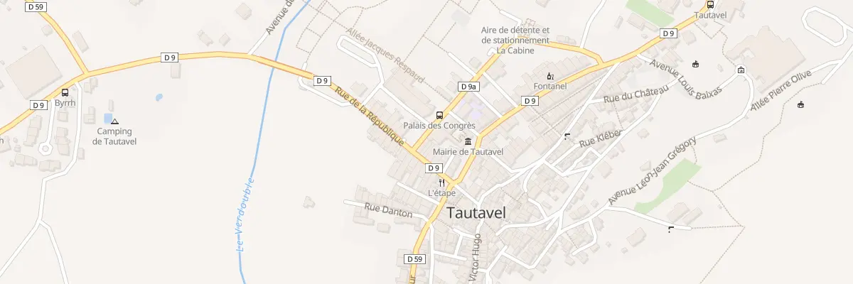 Plan du 2 Rue Anatole France à Tautavel