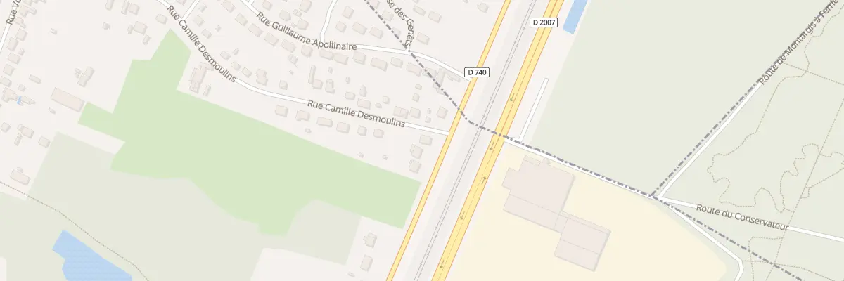 Plan du 70 Rue Camille Desmoulins à Châlette-sur-Loing