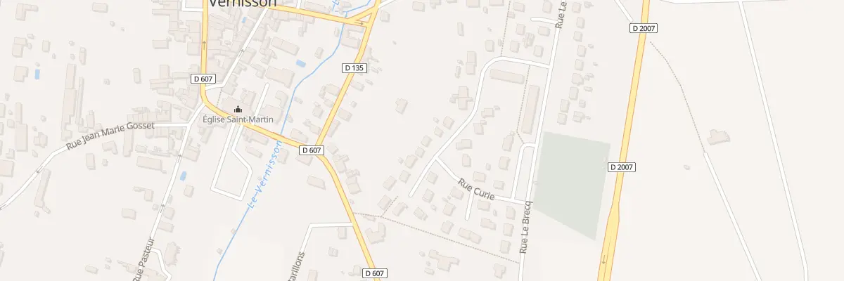 Plan du 20 Rue Curie à Nogent-sur-Vernisson