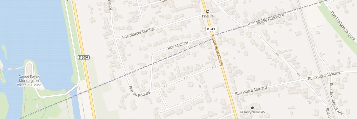 Plan du 47 Rue des Mésanges à Amilly
