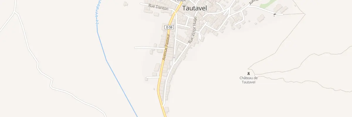 Plan du 38 Rue Victor Hugo à Tautavel