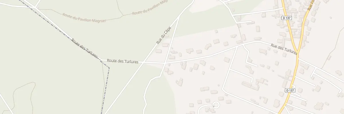 Plan du 26 Rue des Turlures à Samois-sur-Seine