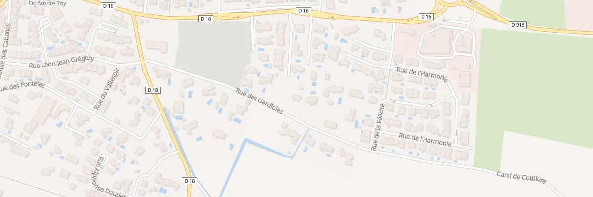 Plan du 1212 Cami Ral Nalt à Saint-Féliu-d’Avall