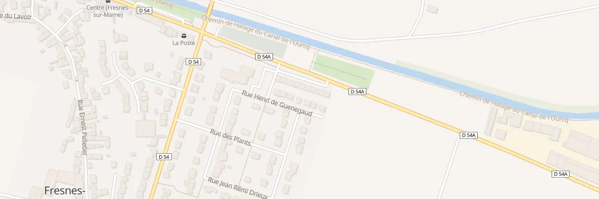Plan du 9 Rue Henri de Guenegaud à Fresnes-sur-Marne